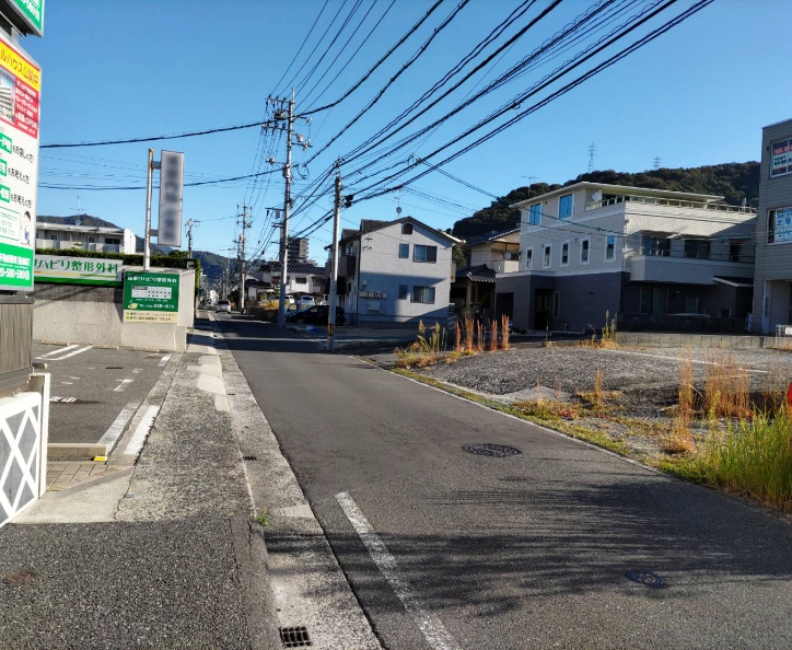 矢野中央線を整備