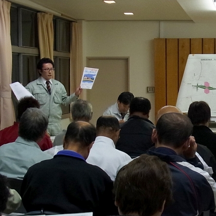 住民説明会の様子